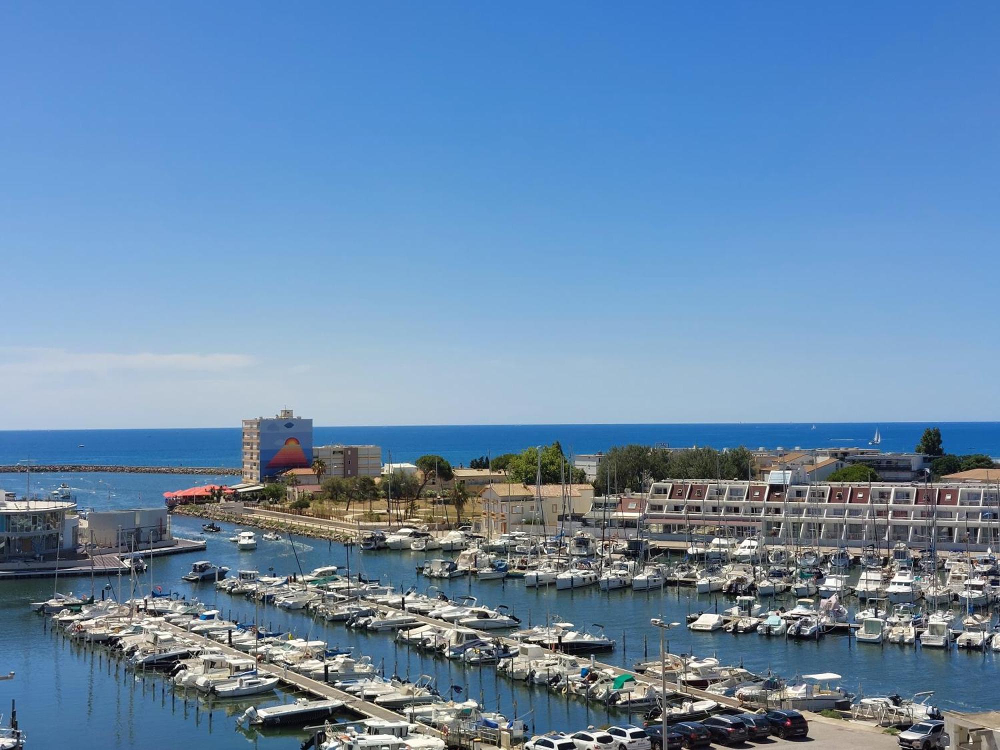 Studio Cabine Vue Mer Carnon-Plage Exterior foto